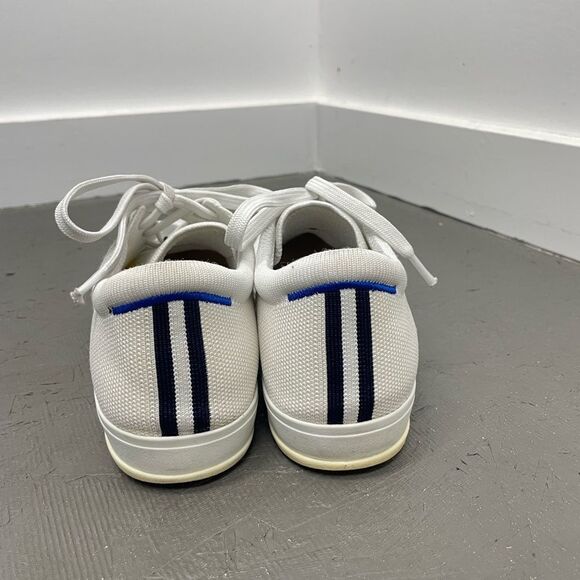 Rothy’s The Lace Up Sneaker in Bright White Size 8.5 - Picture 8 of 16